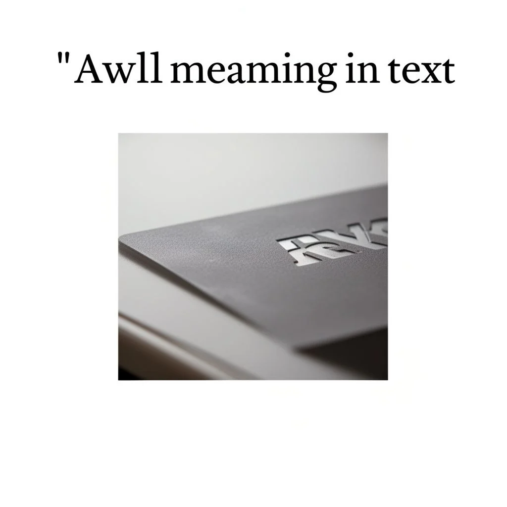 awll meaning in text illustration
