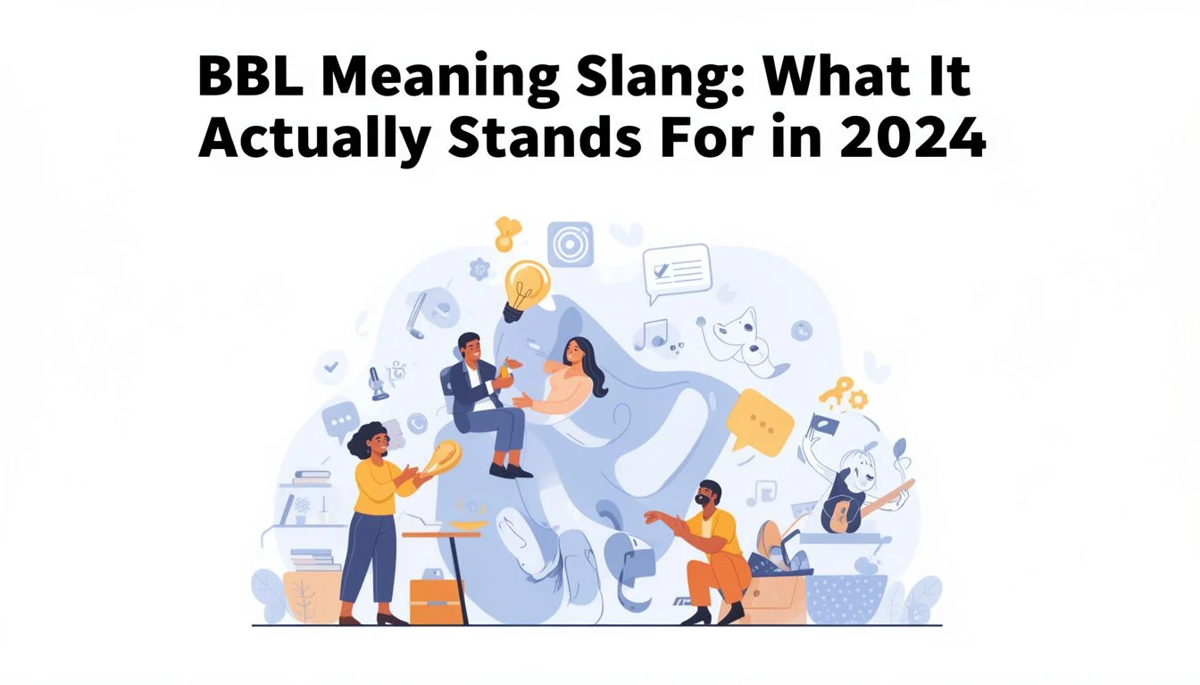 BBL Meaning Slang: What It Actually Stands For in 2024