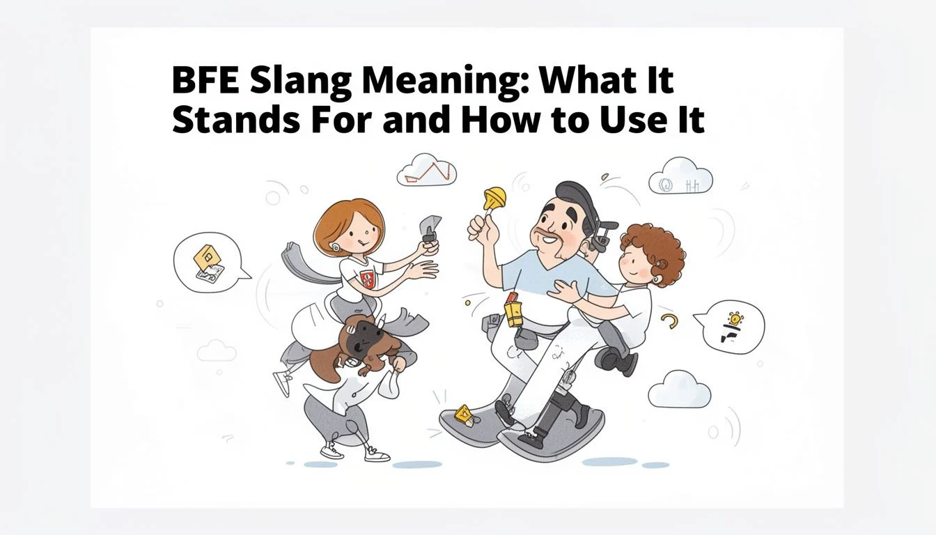 BFE Slang Meaning: What It Stands For and How to Use It