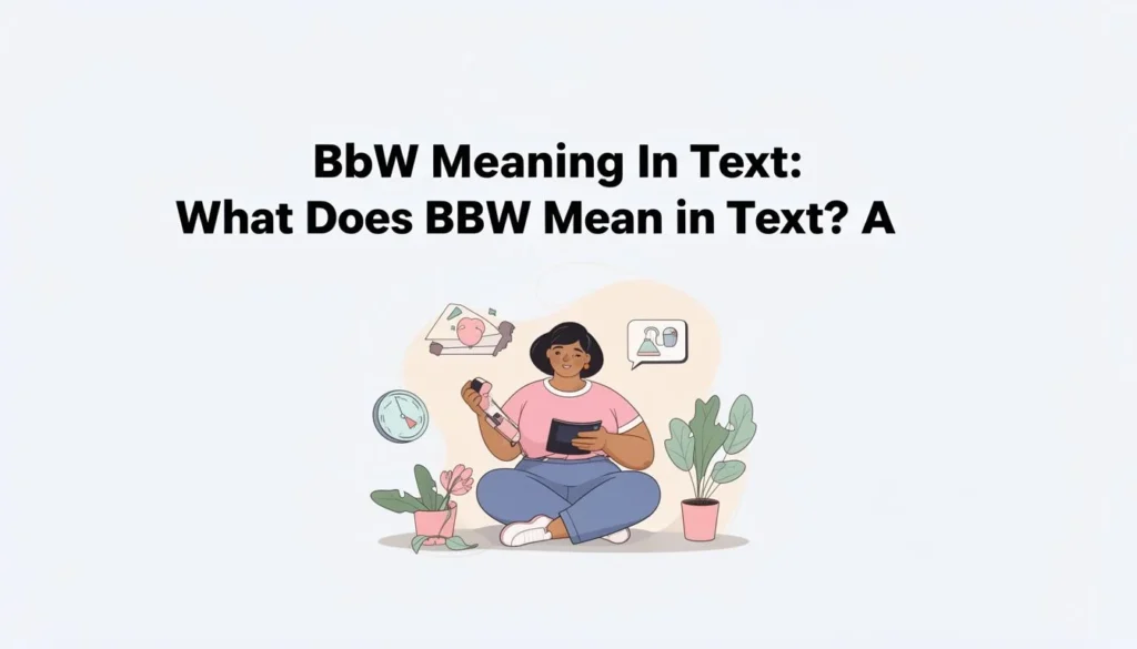 bbw meaning in text — Bbw Meaning In Text: What Does BBW Mean in Text? A…