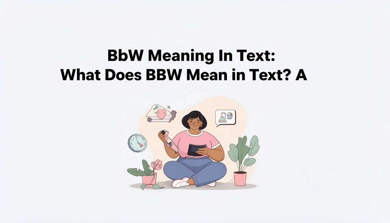 Bbw Meaning In Text: What Does BBW Mean in Text? A…