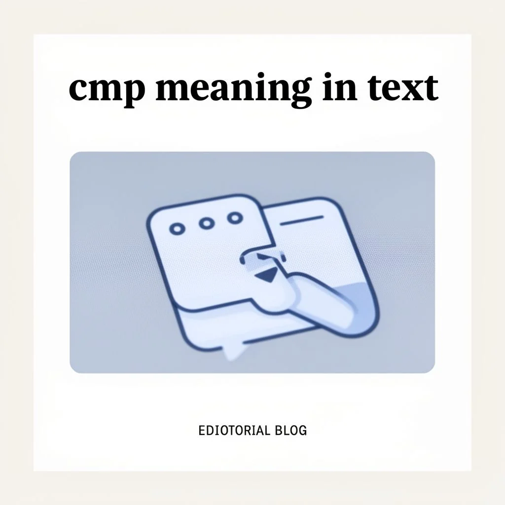 cmp meaning in text illustration