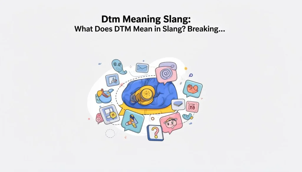 dtm meaning slang — Dtm Meaning Slang: What Does DTM Mean in Slang? Breaking…
