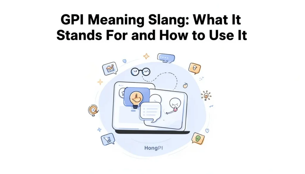 gpi meaning slang — GPI Meaning Slang: What It Stands For and How to Use It
