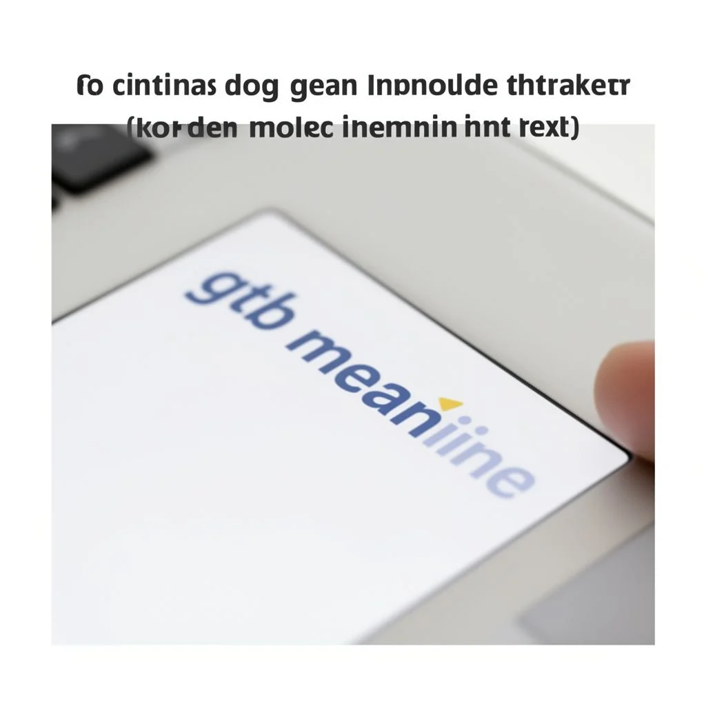 gtb meaning in text illustration