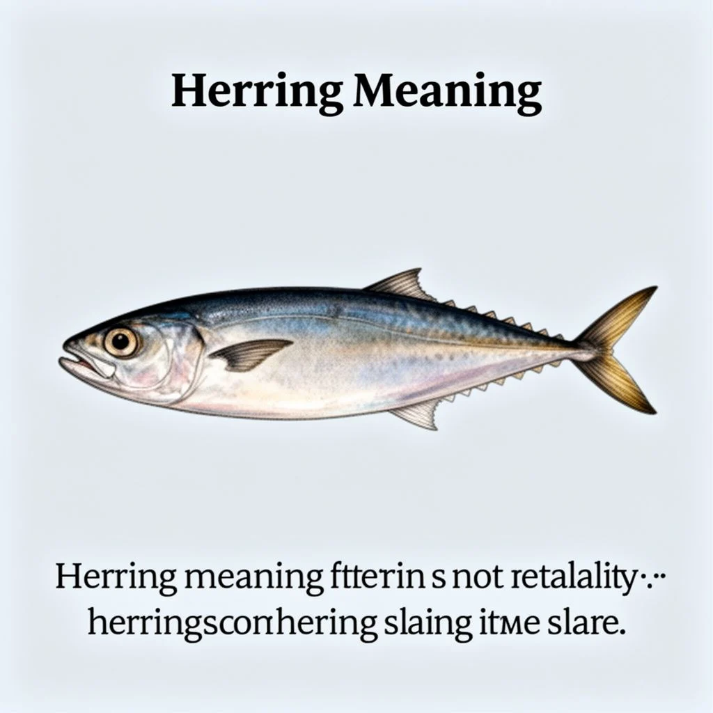 herring meaning slang illustration
