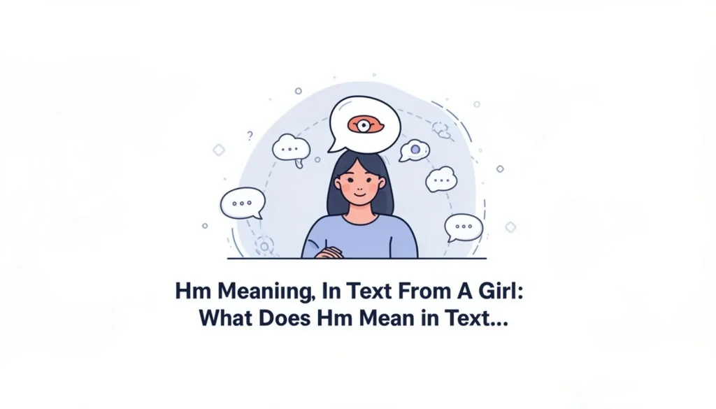 hm meaning in text from a girl — Hm Meaning In Text From A Girl: What Does Hm Mean in Text…