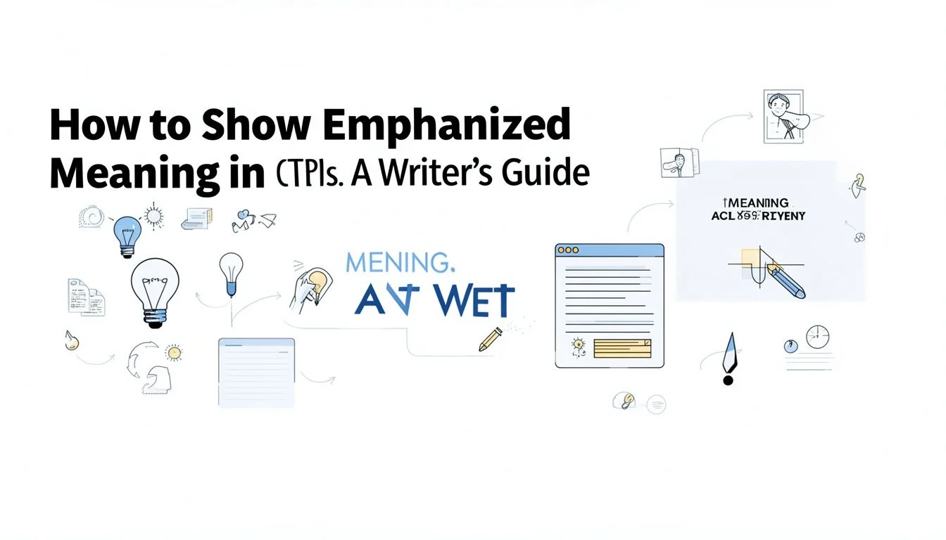 How to Show Emphasized Meaning in Text: A Writer’s Guide