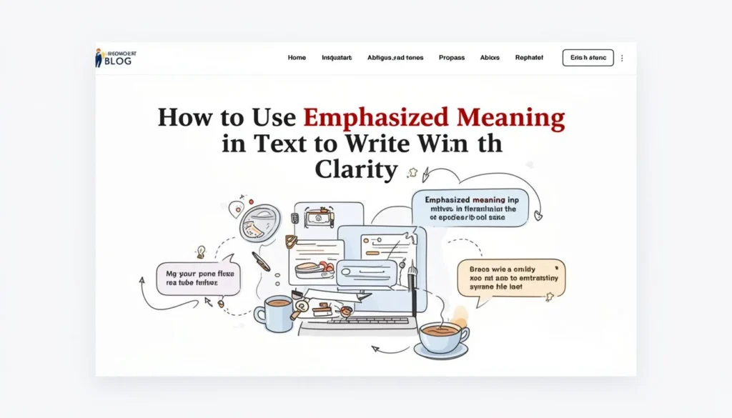 emphasized meaning in text — How to Use Emphasized Meaning in Text to Write With Clarity