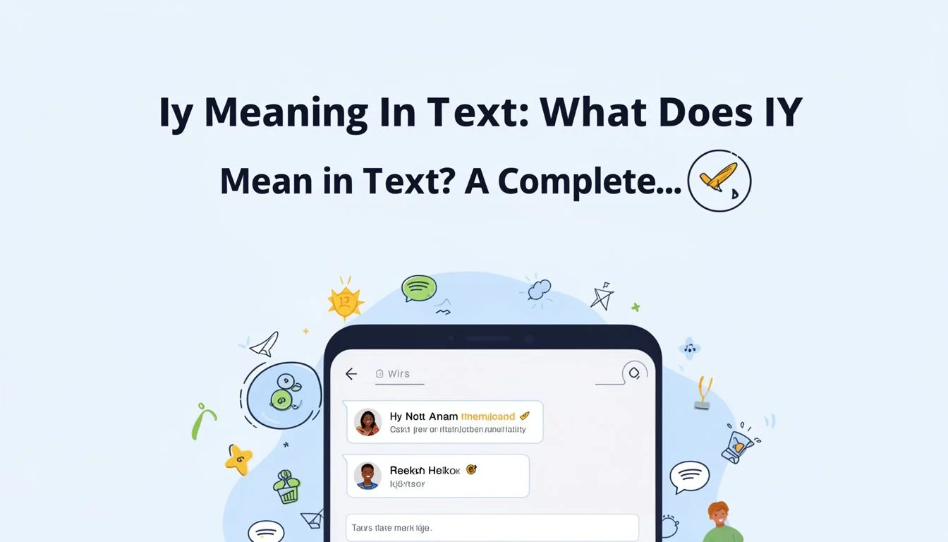 Iy Meaning In Text: What Does IY Mean in Text? A Complete…