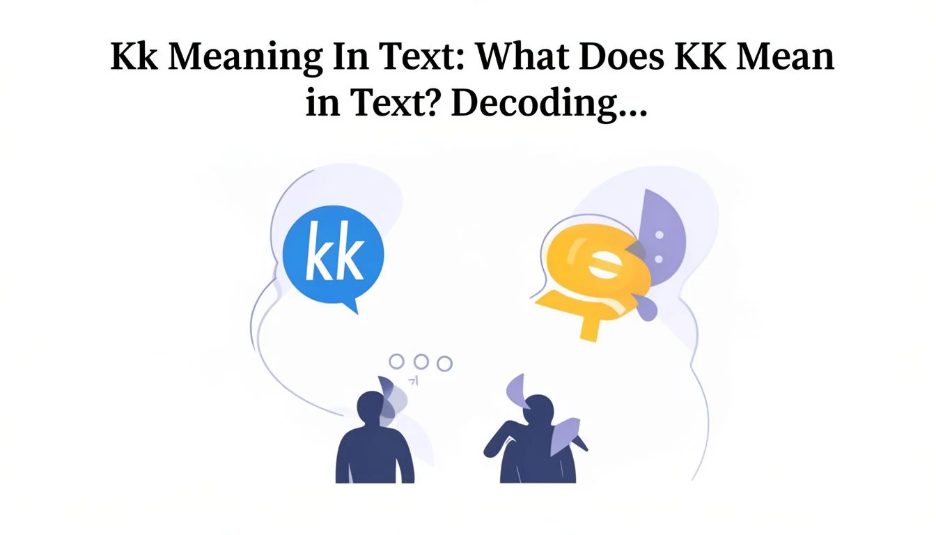Kk Meaning In Text: What Does KK Mean in Text? Decoding…