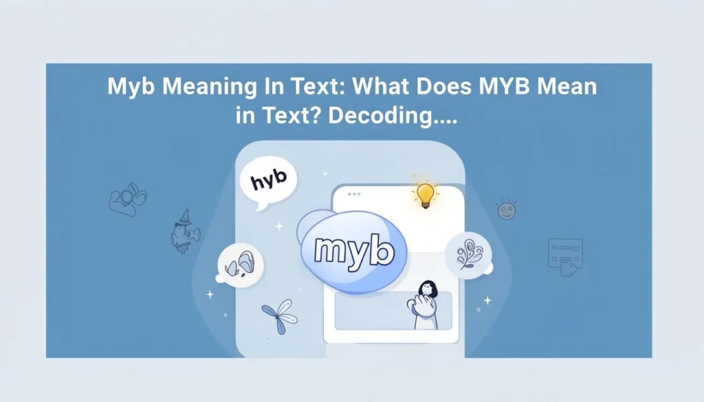 myb meaning in text — Myb Meaning In Text: What Does MYB Mean in Text? Decoding…