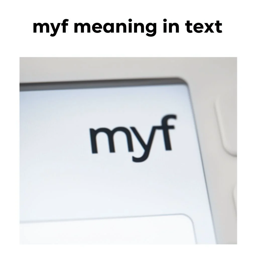 myf meaning in text illustration