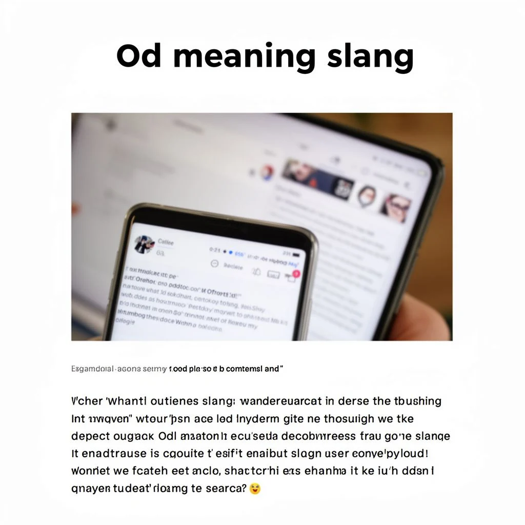 Od Meaning Slang: What Does OD Mean in Slang? The Overdose… illustration