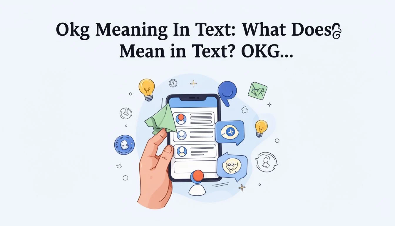 Okg Meaning In Text: What Does OKG Mean in Text? OKG…