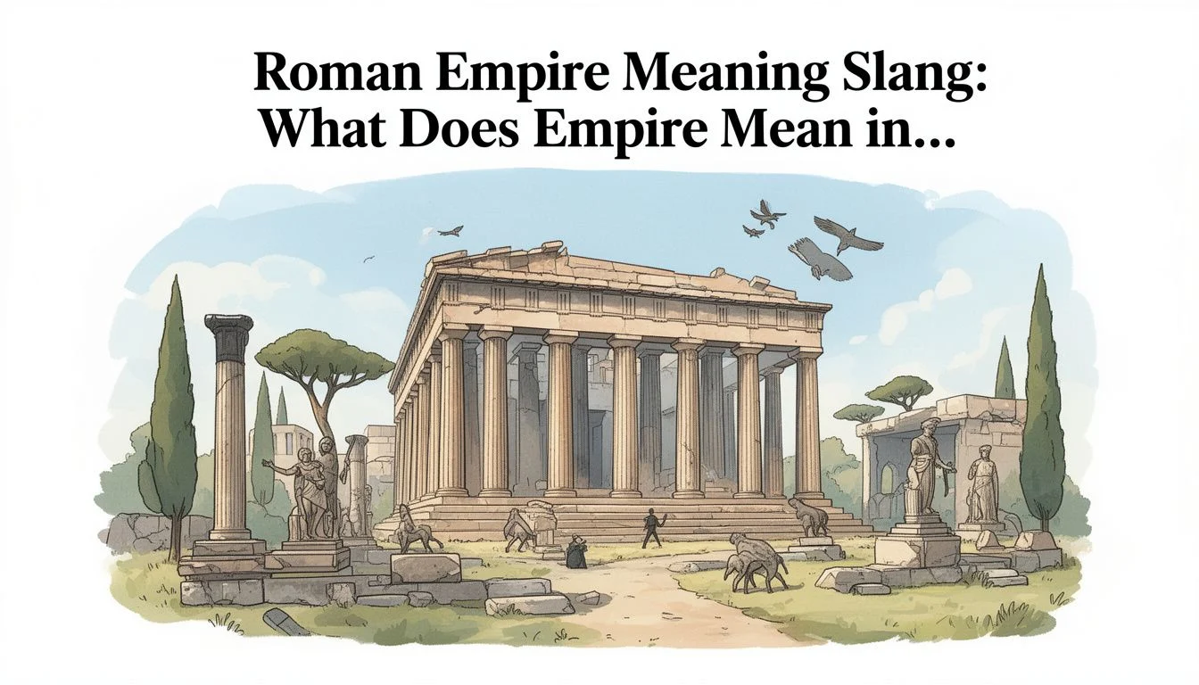 Roman Empire Meaning Slang: What Does Roman Empire Mean in…
