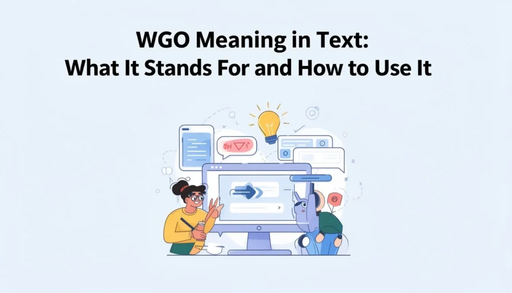wgo meaning in text — WGO Meaning in Text: What It Stands For and How to Use It