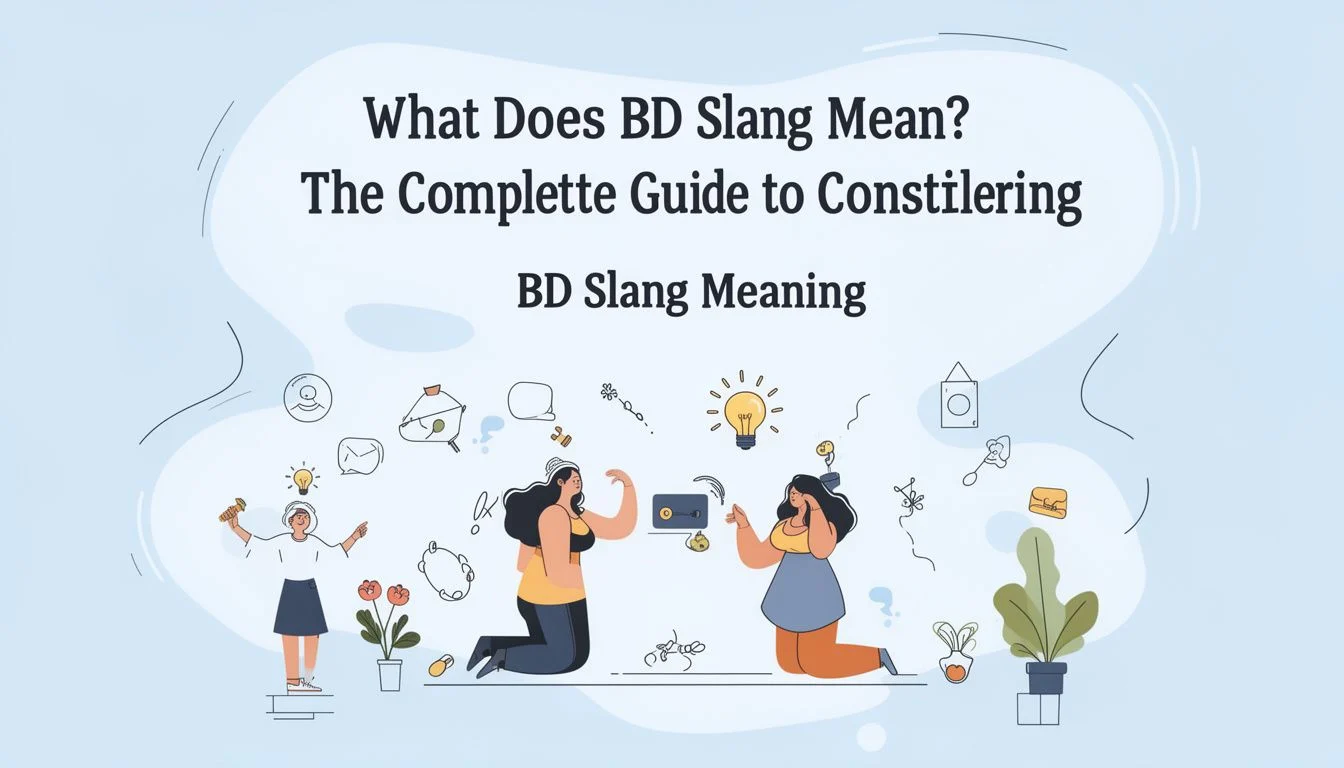 What Does BD Slang Mean? The Complete Guide to BD Slang Meaning