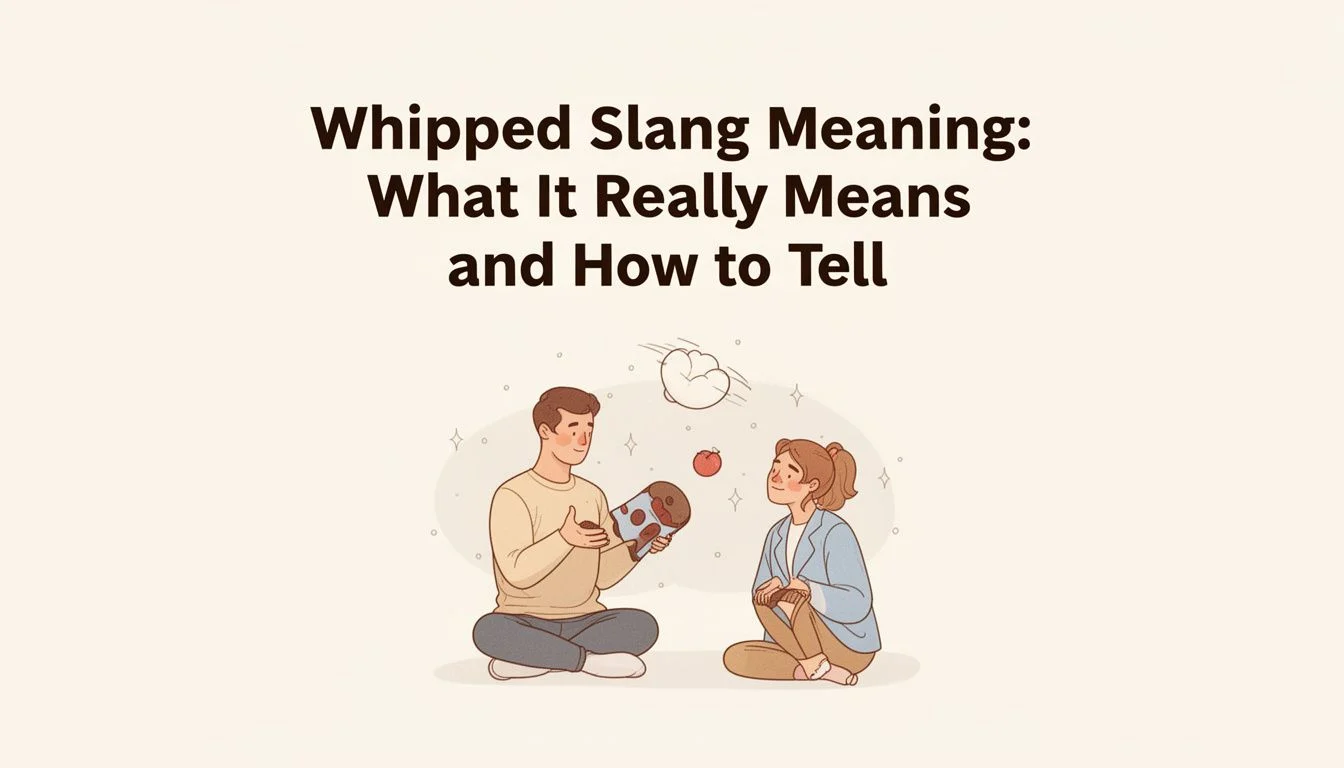 Whipped Slang Meaning: What It Really Means and How to Tell