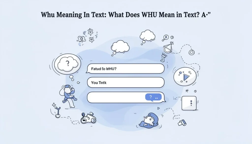 whu meaning in text — Whu Meaning In Text: What Does WHU Mean in Text? A…