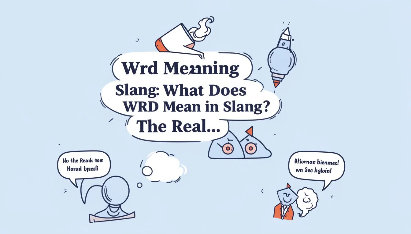 Wrd Meaning Slang: What Does WRD Mean in Slang? The Real…