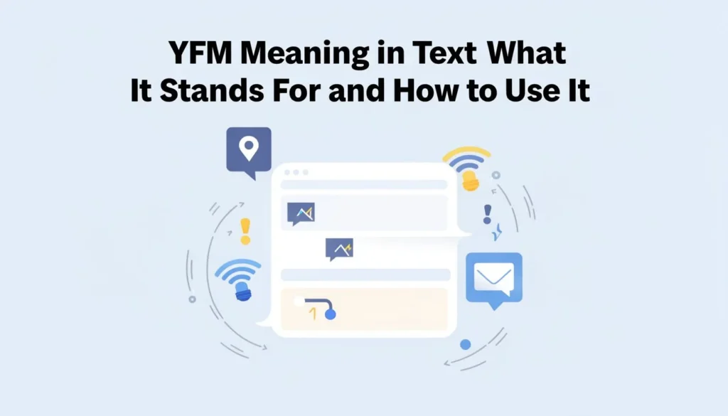 yfm meaning in text — YFM Meaning in Text: What It Stands For and How to Use It