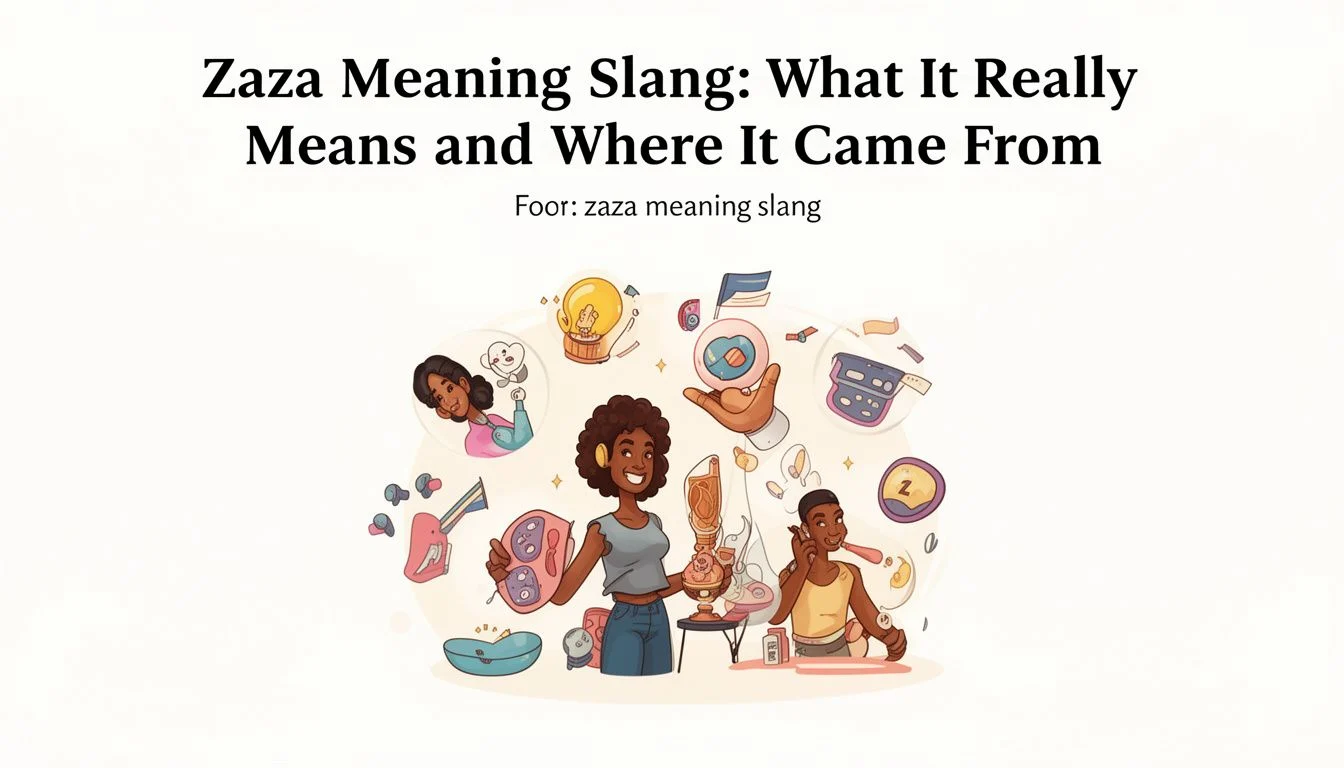 Zaza Meaning Slang: What It Really Means and Where It Came From